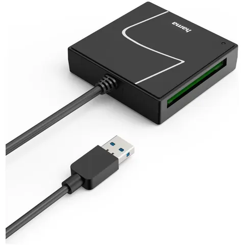 Hama 200148 Lecteur de carte USB-C SD microSD CF – image 1