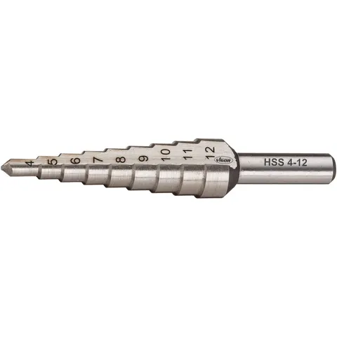 VIGOR HSS-Stufenbohrer, 4 - 12 mm – Bild 1