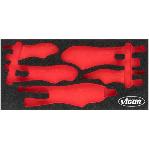 VIGOR Weichschaum-Einlage, leer V5004-L) – Bild 1