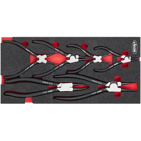 Vigor V4999N Zangen-Set 6teilig – Bild 1