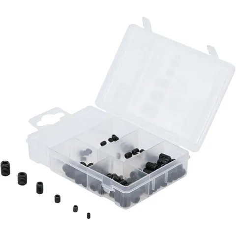 BGS Do it yourself Madenschrauben-Sortiment 91-tlg. (88156) – Bild 1