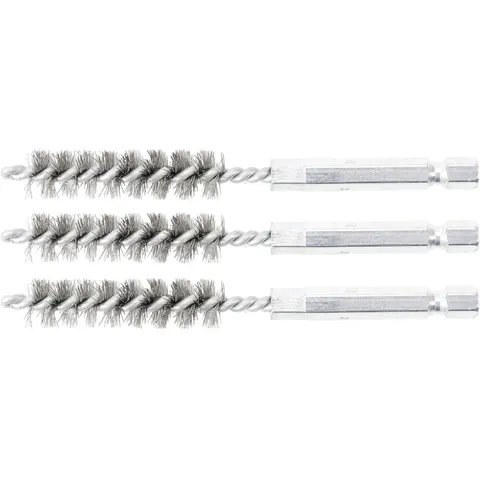 BGS technic Brosse en acier 11 mm 6,3 mm – image 1