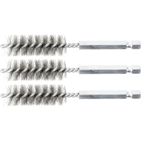 BGS technic Brosse en acier 15 mm 6,3 mm – image 1