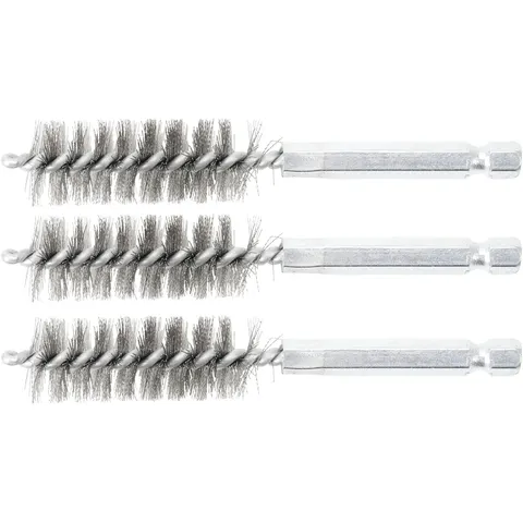 BGS technic Brosse en acier 16 mm 6,3 mm – image 1