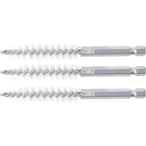 BGS technic Brosse plate Nylon 11 mm 6,3 mm – image 1