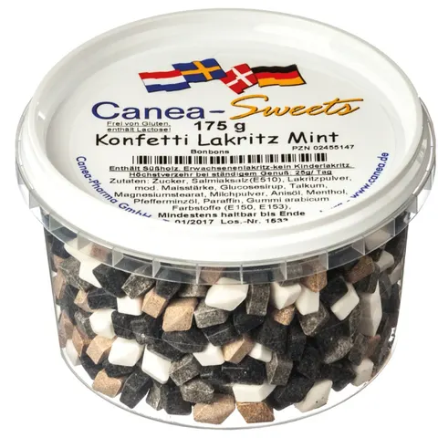 Canea-Sweets Konfetti Lakritz mint – Bild 1