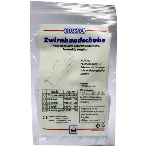 Zwirnhandschuhe extra gross – Bild 1