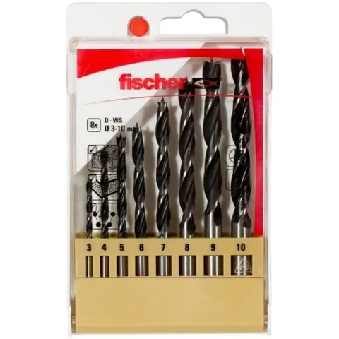Fischer Holzbohrer D-WS Set 3-10mm P (8) – Bild 1