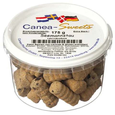 Canea-Sweets Seemannstau Lakritz Bonbons – Bild 1