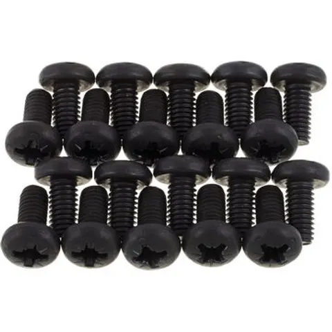 Adam Hall 5417BLK Rack Screw Pack nero – immagine 1