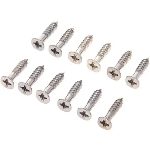Harley Benton Parts Pickguard Screws Chrome – image 1