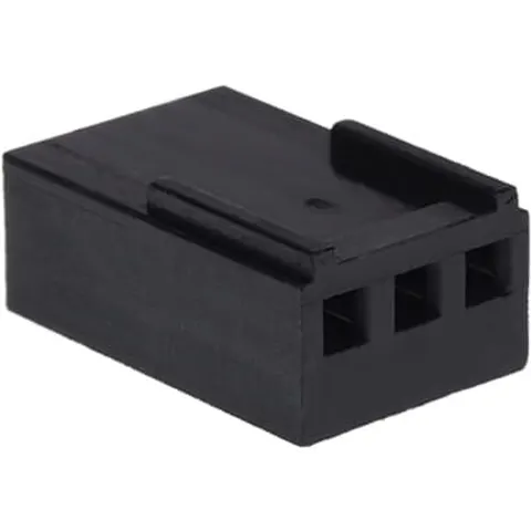 mod/smart Fan Power Connector 3pin Buchse - Schwarz – Bild 1