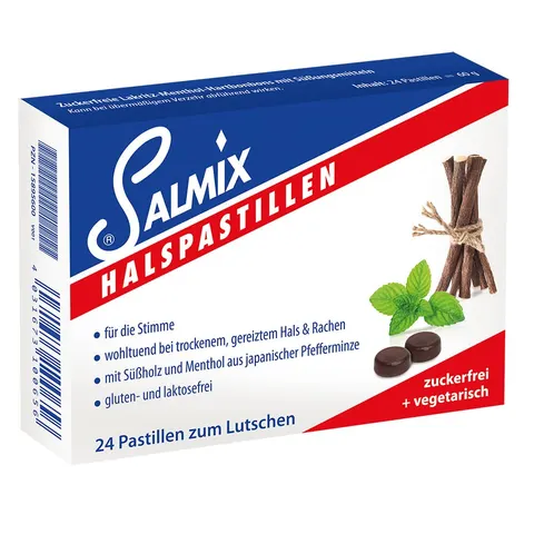 Salmix Halspastillen zuckerfrei – Bild 1