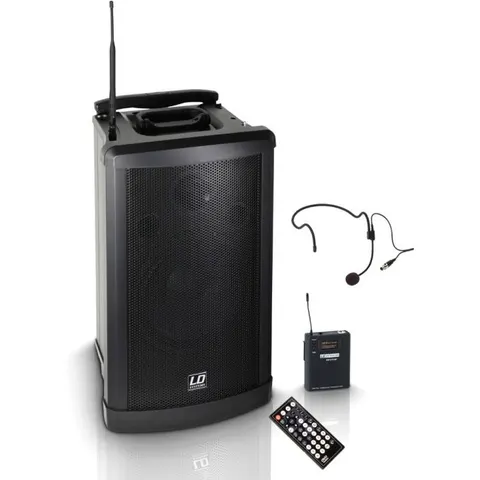 LD Systems Roadman 102 Akku Lautsprecher, Headset – Bild 1