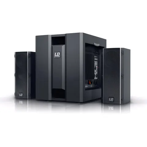 LD Systems Dave 8 Roadie Schwarz – Bild 1