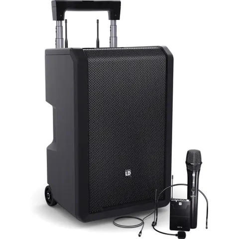 LD Systems ANNY® 10 HBH 2 B6 - 10" Système de sonorisation portable Bluetooth® alimenté par batterie avec table de mixage, 1x - Haut-parleur act... – image 1