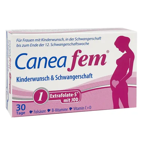 Caneafem 1 Extrafolate-S + Jod Kapseln – Bild 1