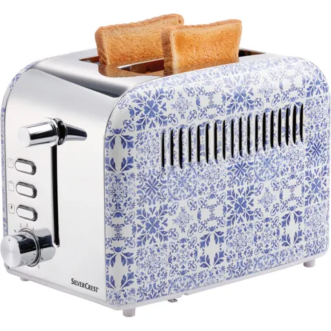SILVERCREST® KITCHEN TOOLS Doppelschlitz-Toaster mit polierter Edelstahlfront »STEP 920 A1« – Bild 1