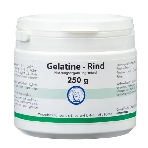 Pharma Peter Gelatine Rind Pulver Dose – Bild 1
