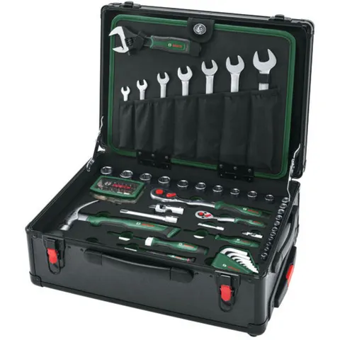 Bosch Rollwerkzeugkoffer-Set 119-tlg. – Bild 1