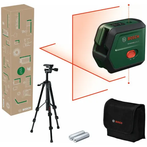 Bosch Laser lignes UniversalLevel 2 - Rouge + Set – image 1