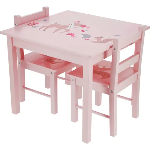 LUPILU® Kindertisch mit 2 Stühlen – 566719 – Bild 1