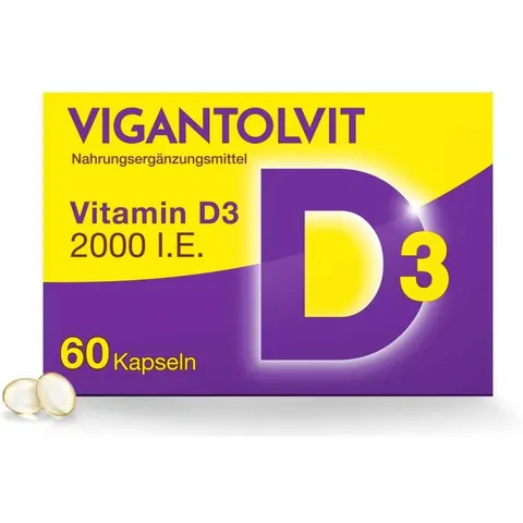 Vigantolvit 2000 I.E. Vitamin D3 Weichkapseln – 12423852 – Bild 1