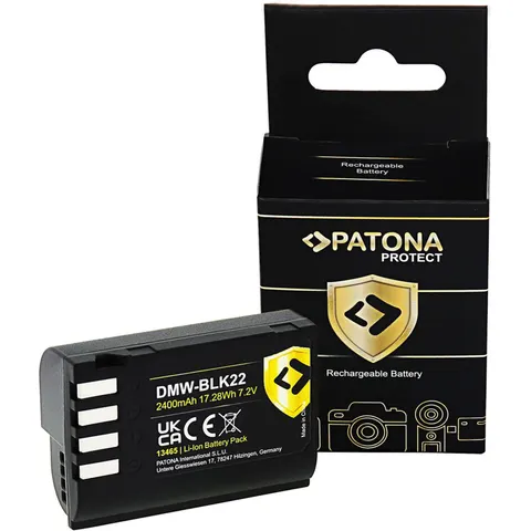Batterie PATONA PROTECT Panasonic DMW-BLK22 – image 1