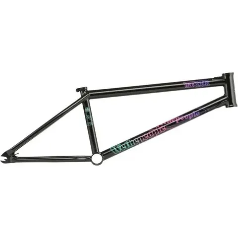 BMX Rahmen Wethepeople Trigger Freestyle (21" - Schwarz) – Bild 1