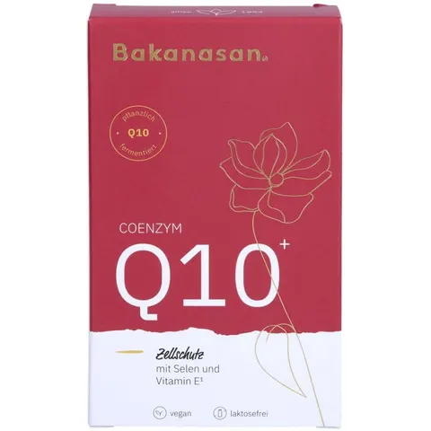 Bakanasan Coenzym Q10 Plus Kapseln – Bild 1