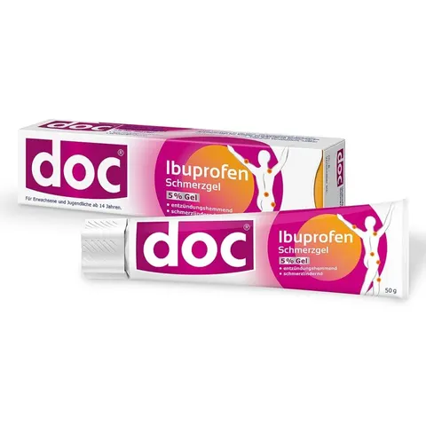 Doc Ibuprofen Schmerzgel 5% – 05853351 – Bild 1