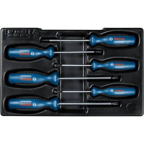Bosch Schrauber Schraubendreher-Set, 6-tlg., TX – Bild 1
