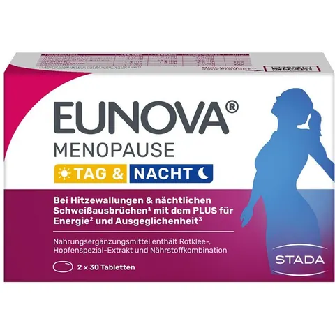 Eunova Menopause Tag & Nacht Tabletten – Bild 1