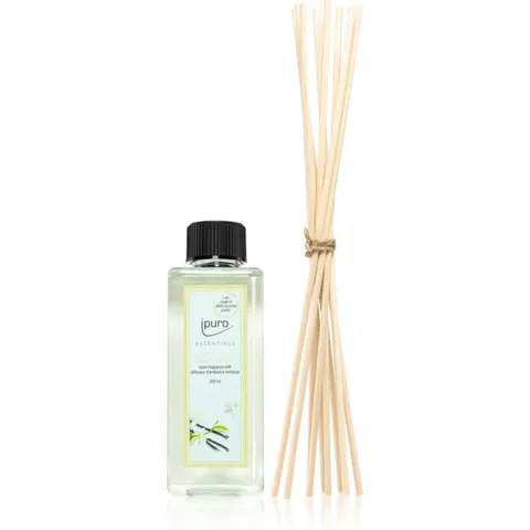 ípuro Essentials Soft Vanilla aroma-diffuser navulling + Stokjes navulling voor geurstokjes 200 ml – afbeelding 1