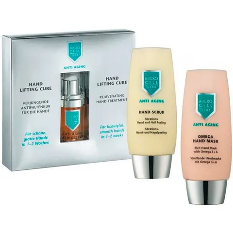 165ml MICRO CELL ANTI AGING HAND LIFTING CURE (Scrub 75ml + Serum 15ml + Mask 75ml) – Bild 1
