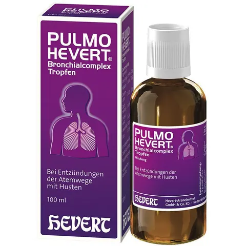 Pulmo Hevert Bronchialcomplex Tropfen – Bild 1
