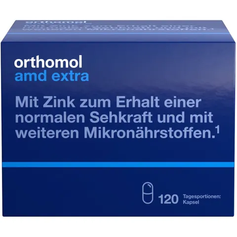 Orthomol AMD extra Kapseln – Bild 1
