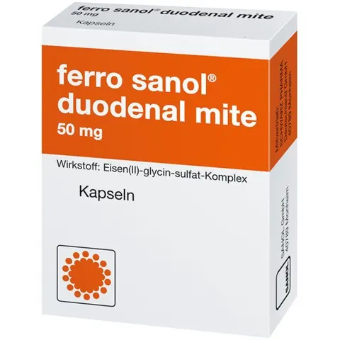 Ferro sanol duodenal mite 50mg – 00940890 – Bild 1