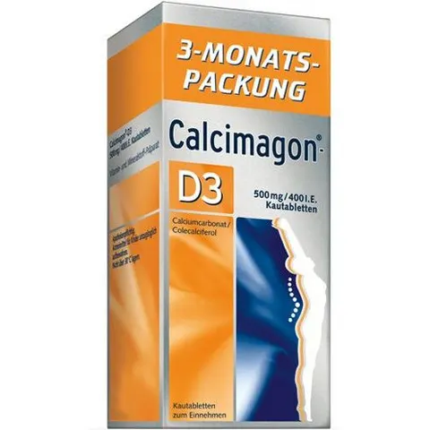 Calcimagon D3 Kautabletten 180 St – Bild 1