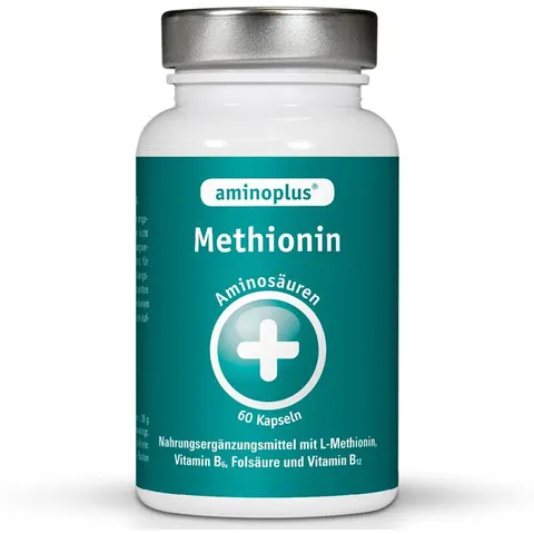 Aminoplus Methionin plus Vitamin B Komplex Kapseln – Bild 1