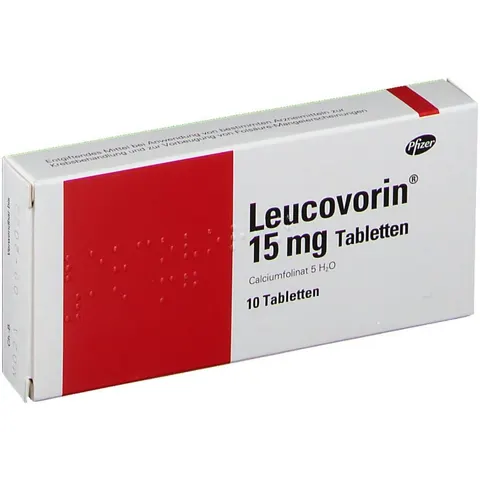 Leucovorin 15 mg Tabletten 10 St – Bild 1