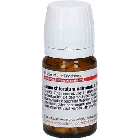 DHU Aurum Chloratum Natronatum D4 Tabletten – Bild 1