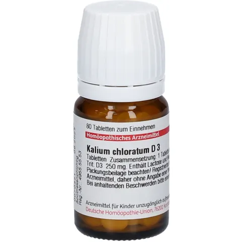 DHU Kalium Chloratum D3 Tabletten – Bild 1