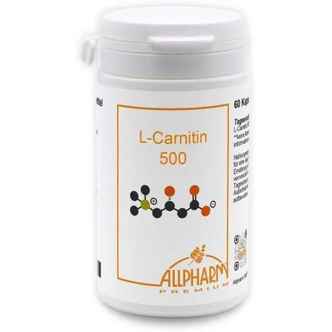 ALLPHARM L-carnitin 500 mg Kapseln – Bild 1