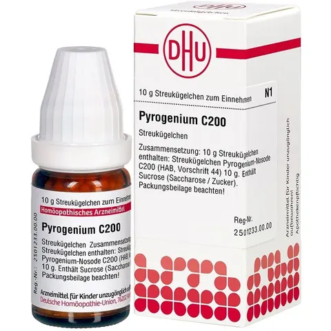 DHU Pyrogenium C200 Globuli – Bild 1