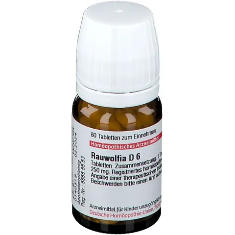 DHU Rauwolfia D6 Tabletten – Bild 1