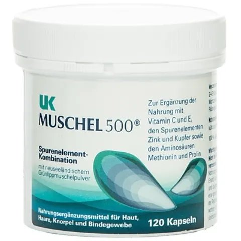 Uk Muschel 500 Kapseln – Bild 1