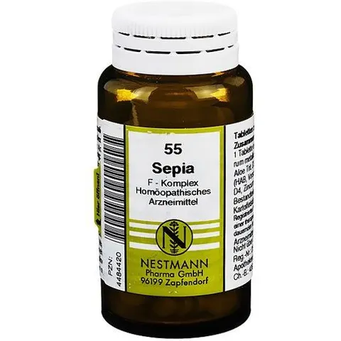 NESTMANN Sepia F Komplex Nummer 55 Tabletten – Bild 1