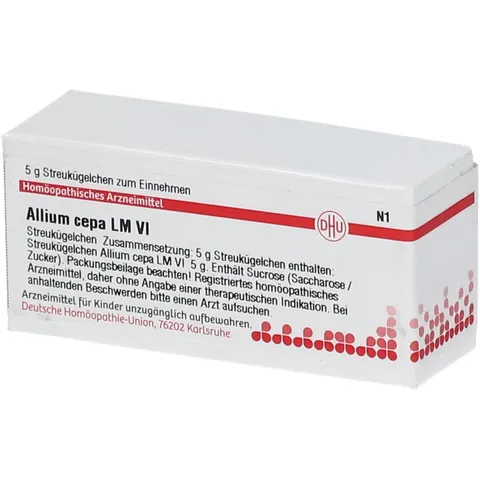 DHU Lm Allium Cepa Vi Globuli – Bild 1