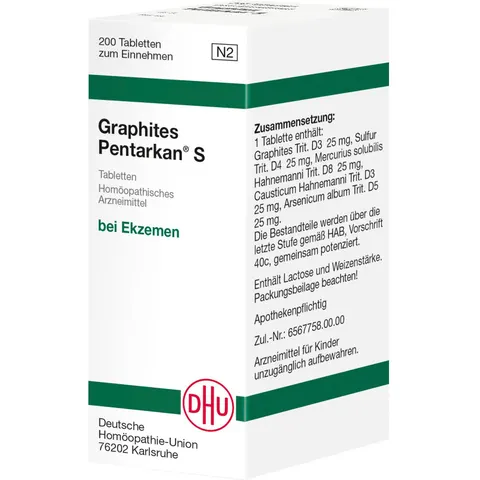 DHU Graphites Pentarkan S Tabletten – Bild 1